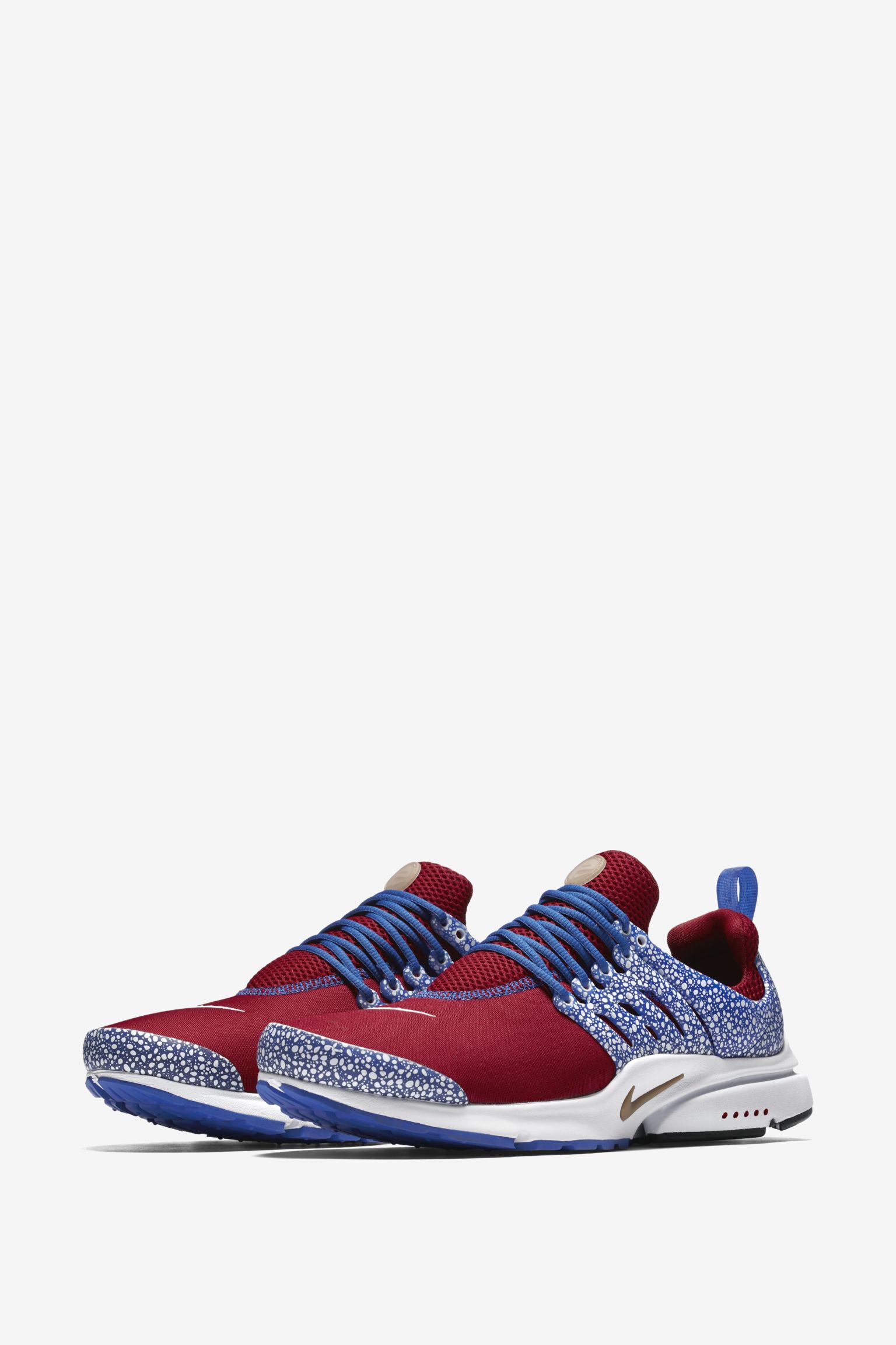 Nike Air Presto 'Gym Red & Racer Blue' Safari 2017. Nike SNKRS
