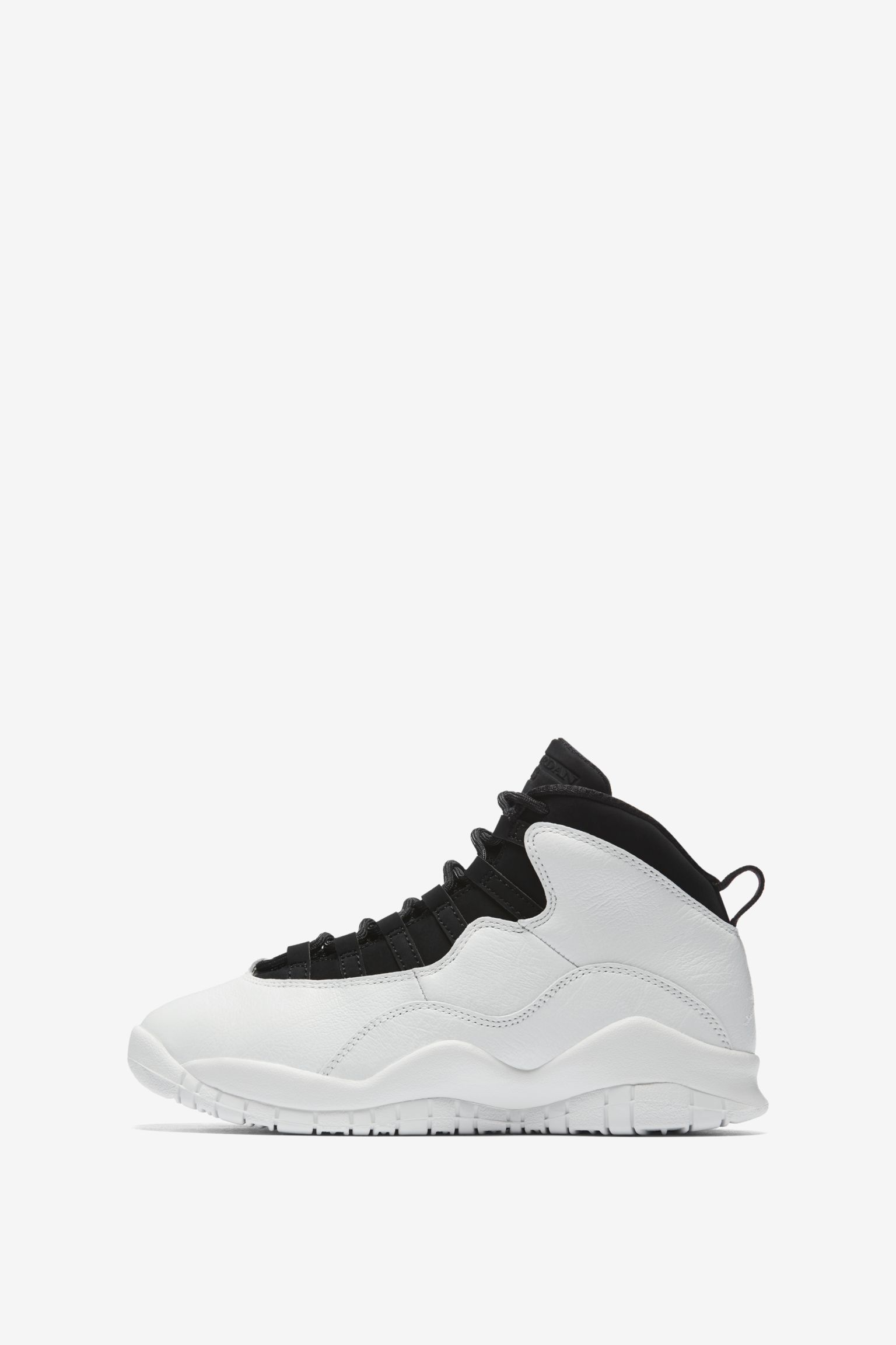 air jordan 10 black and white