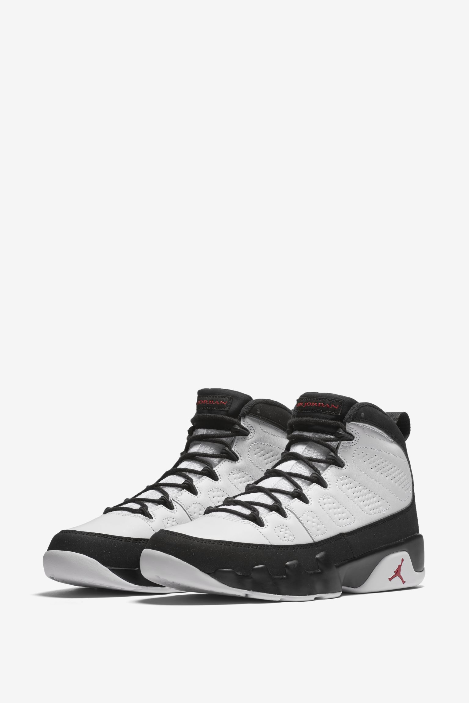NIKE AIR JORDAN 9 G（WHITE/BLACK）
