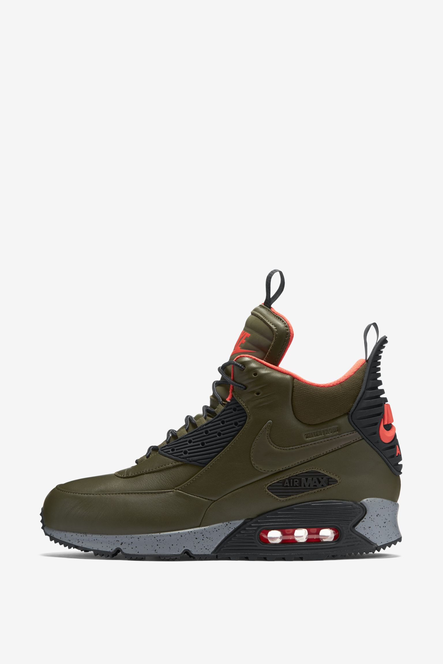 NIKE AIR MAX 90 ウィート Nike Air Max 90 Sneakerboot 'Dark Green & Bright Crimson