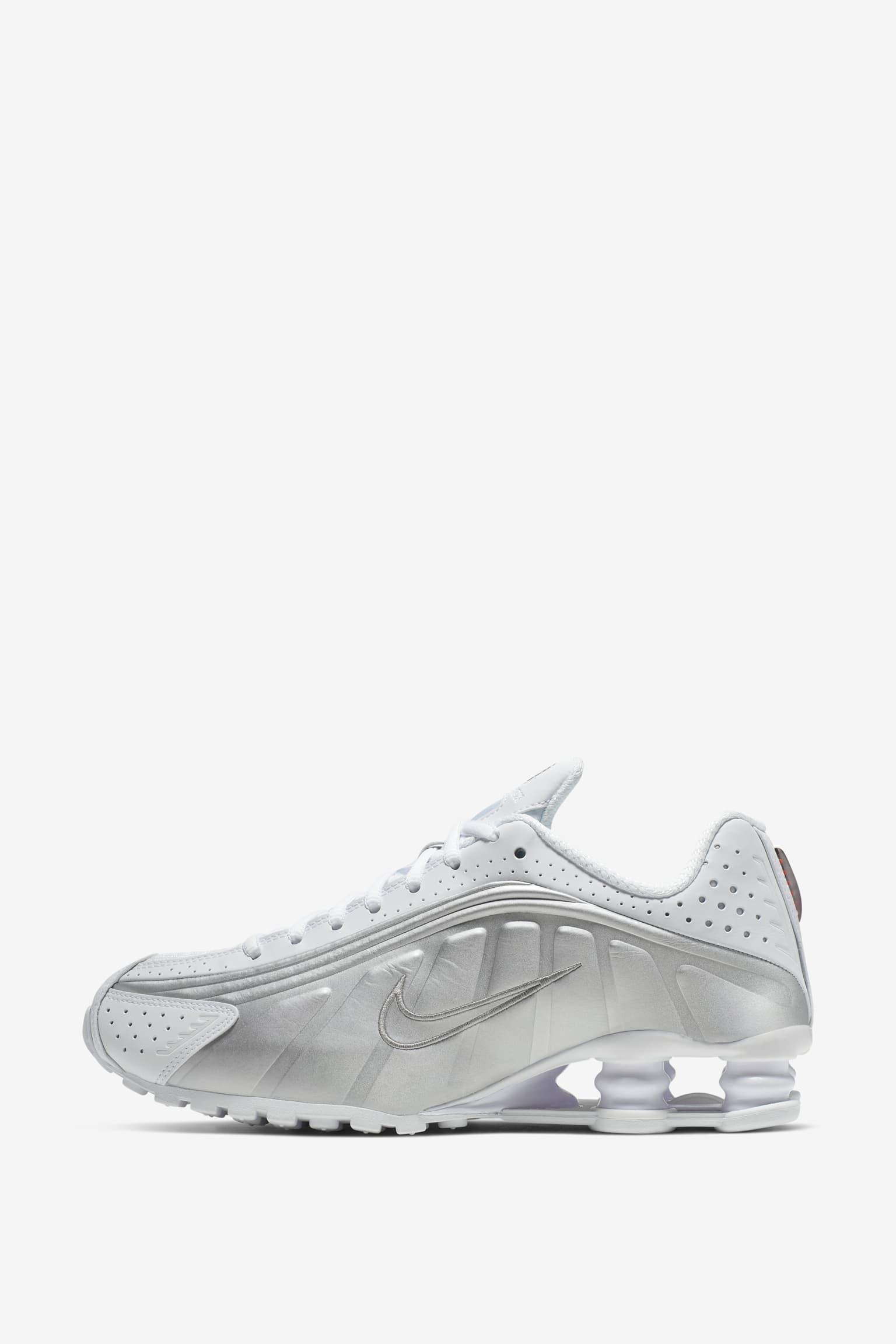 Nike Shox R4 White / Volt - Sep 2024 - AR3565-102