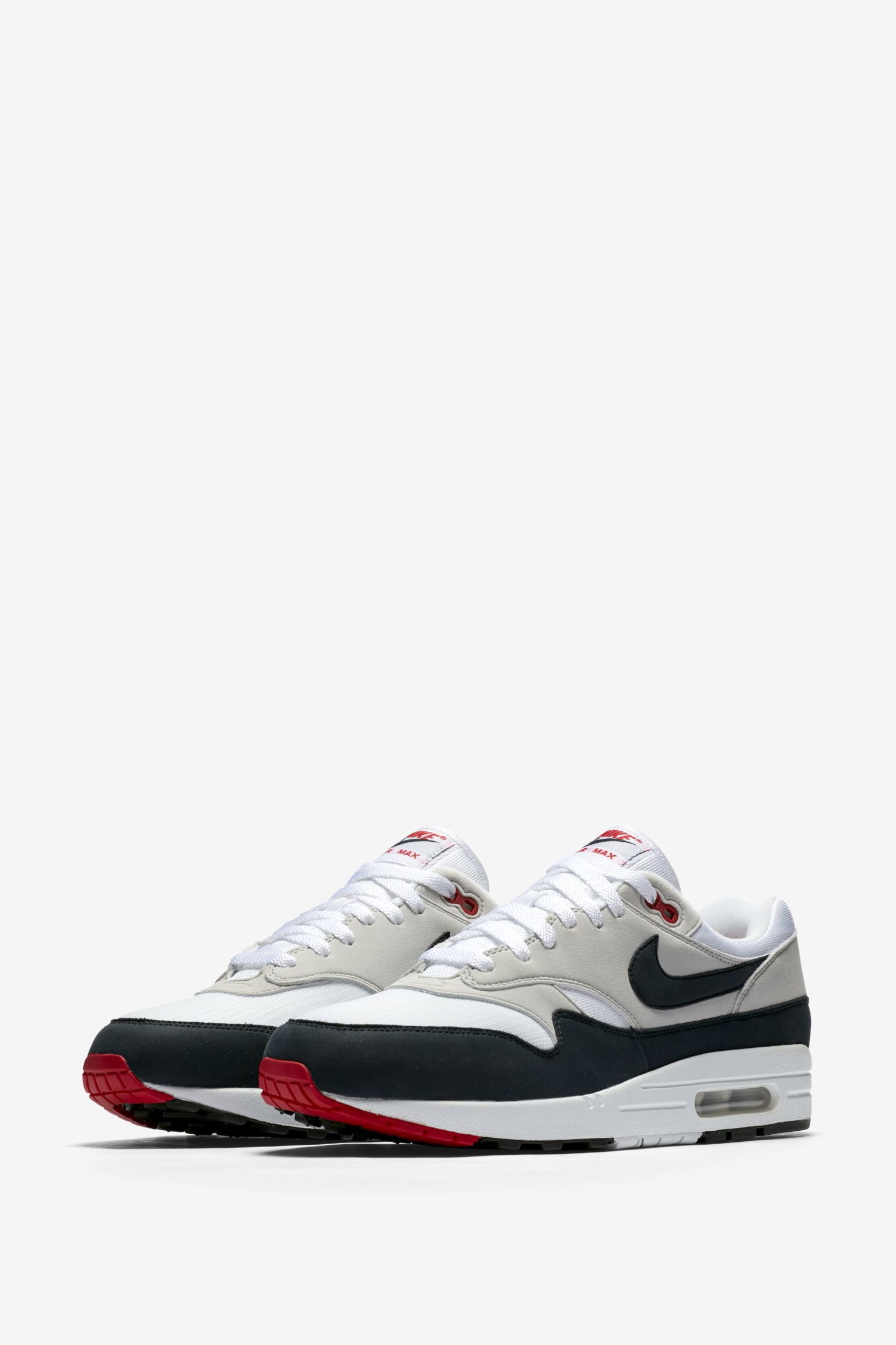 Nike Air Max 1 Anniversary 'White & Dark Obsidian