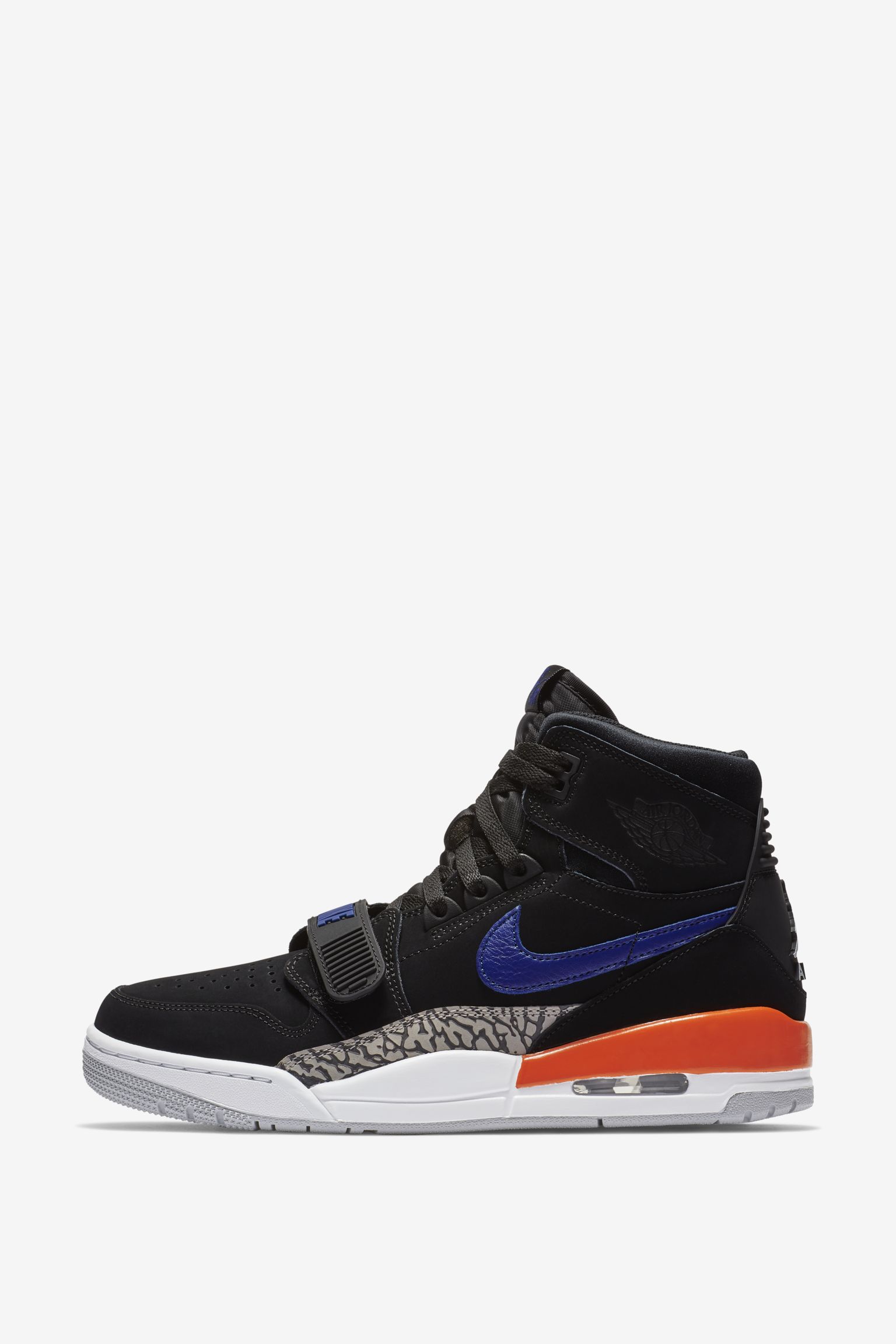 Air Jordan Legacy 312 'Black & Rush Blue & Brilliant Orange' Release Date