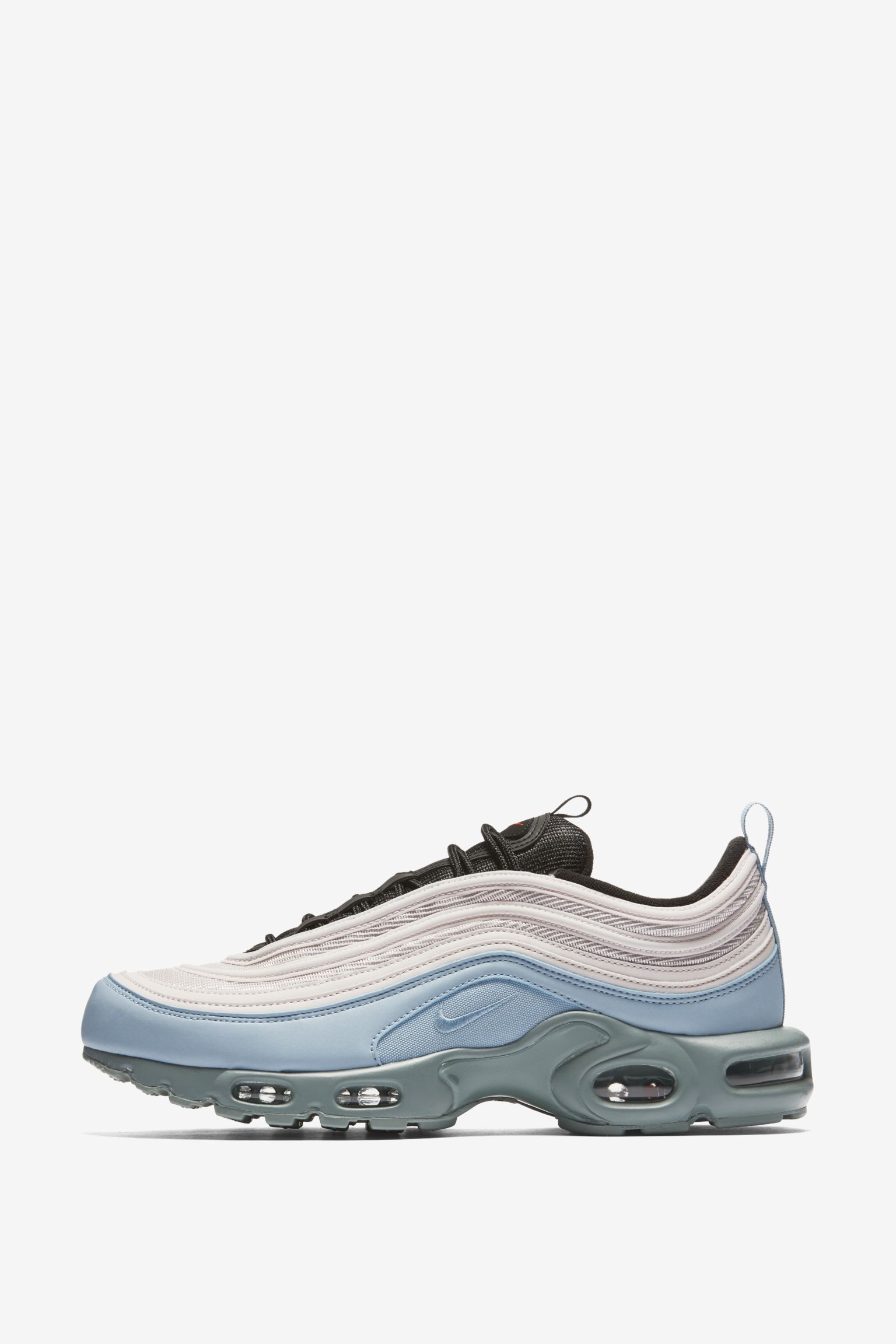 靴 NIKE AIR MAX PLUS / 97(AH8143-100) Nike Air Max 97 Plus Mens 4 Womens 5.5 Silver Shark AH8144
