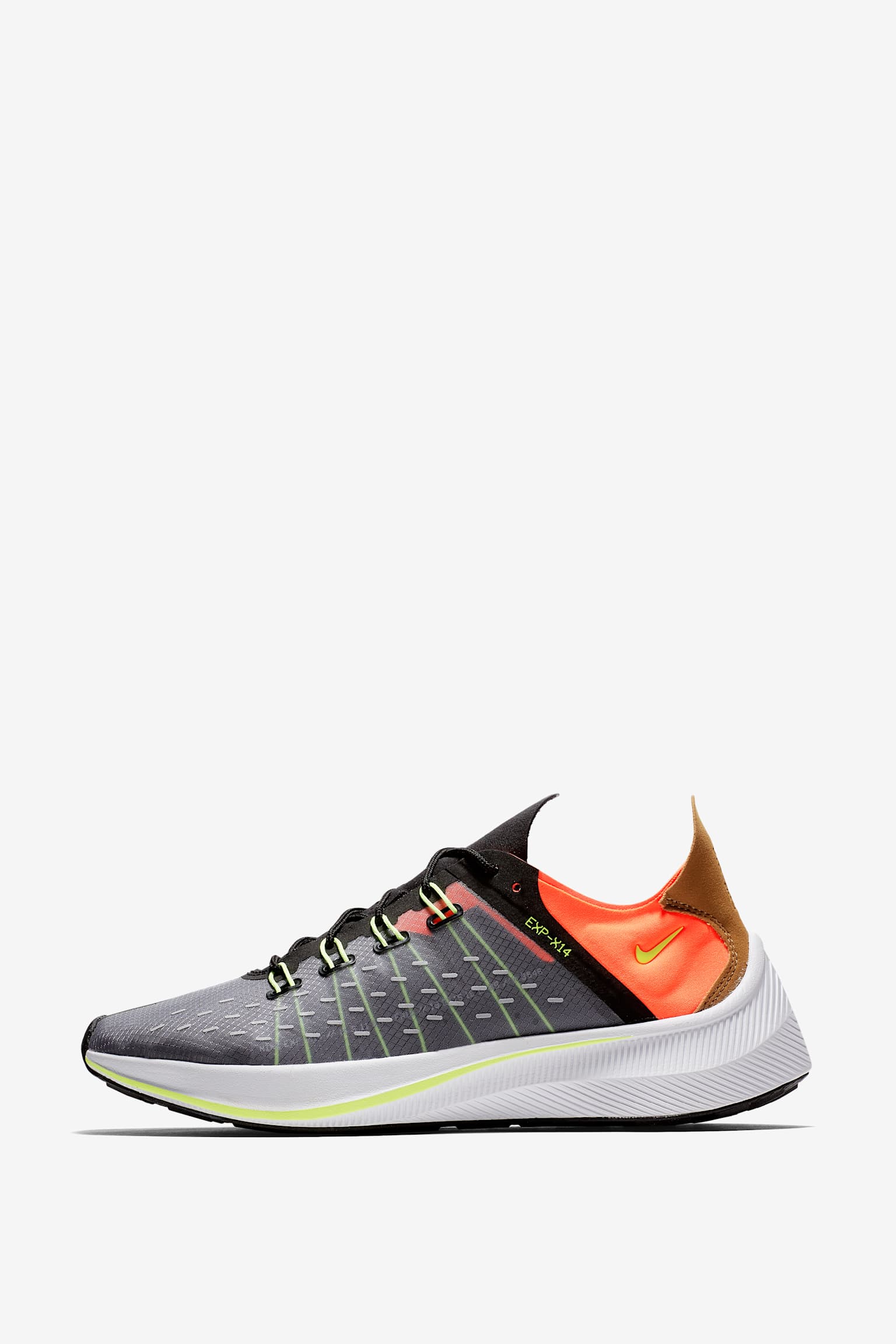 上品スタイル NIKE公式】ナイキ EXP-X14 'Dark Grey & Total Crimson' (AO1554 スパイク・シューズ
