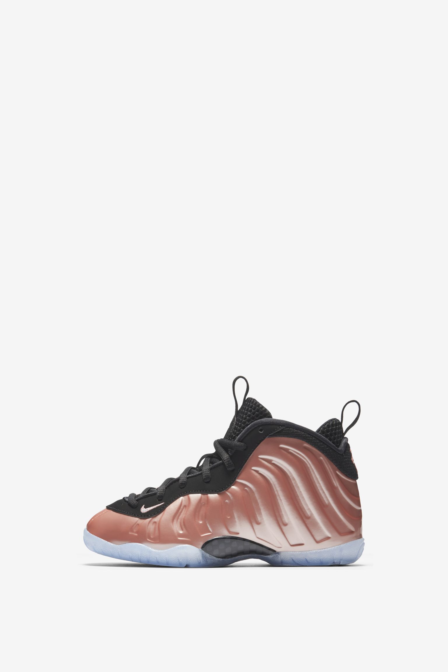 pink and white foamposites