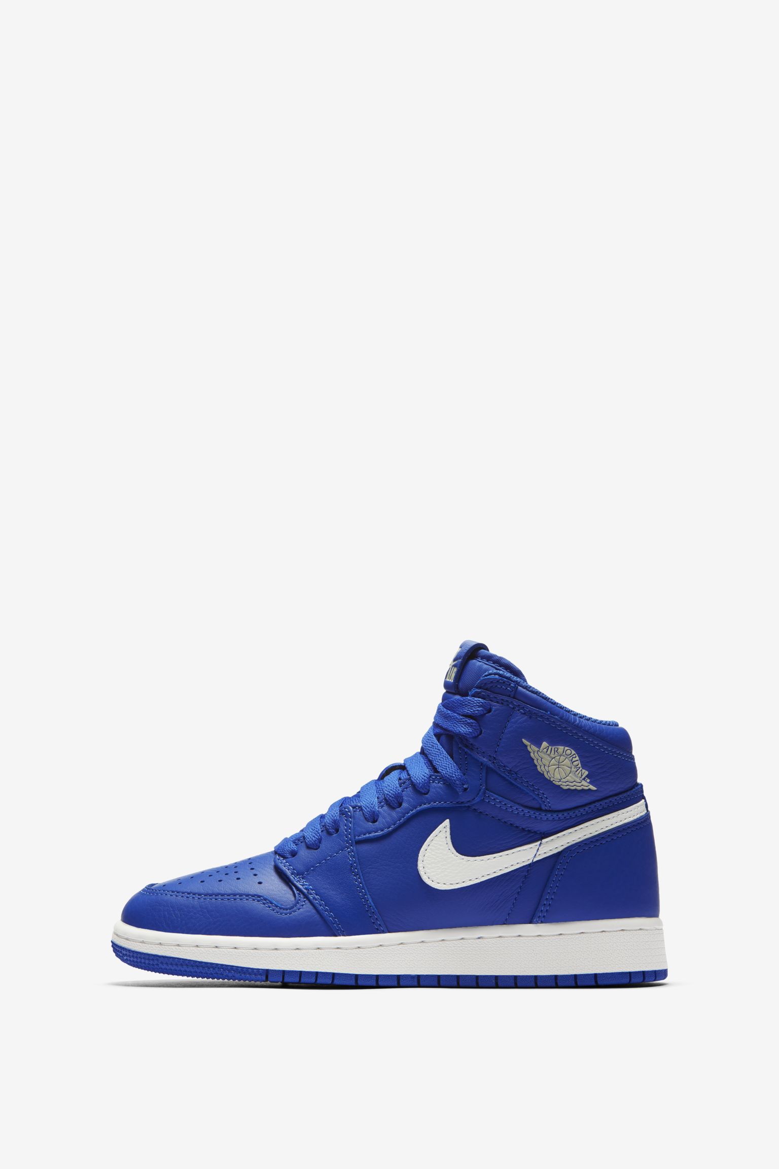 air jordan one white royal