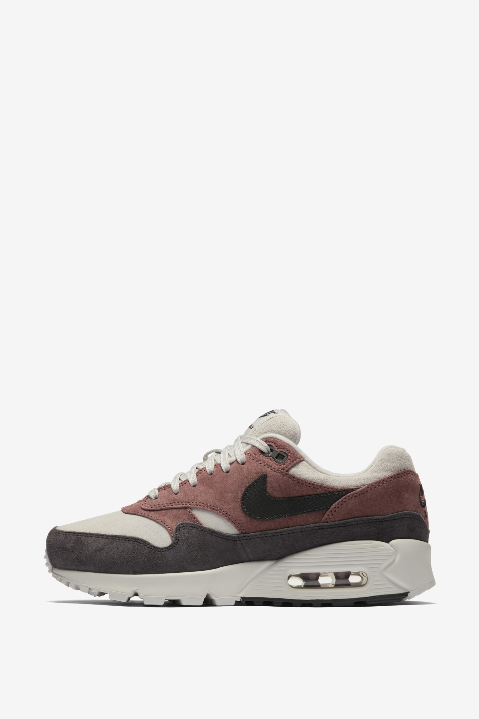Women's Air Max 90/1 'Red Sepia & Oil Grey' Release Date