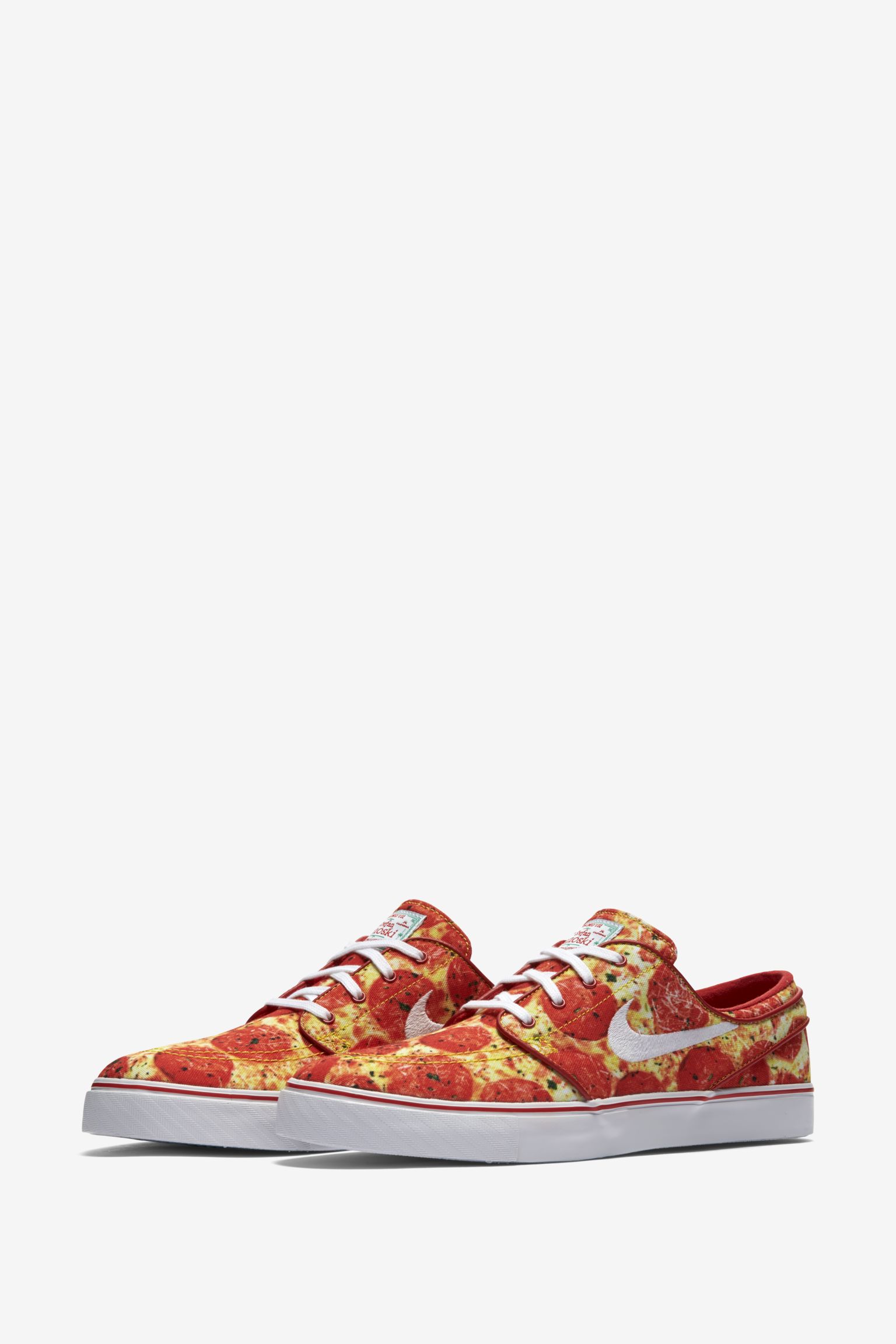 ★ Nike ★ SB Stefan Janoski Skate Mental Pepperoni Pizza The Skate Mental x Nike SB Stefan Janoski Pepperoni Pizza Is