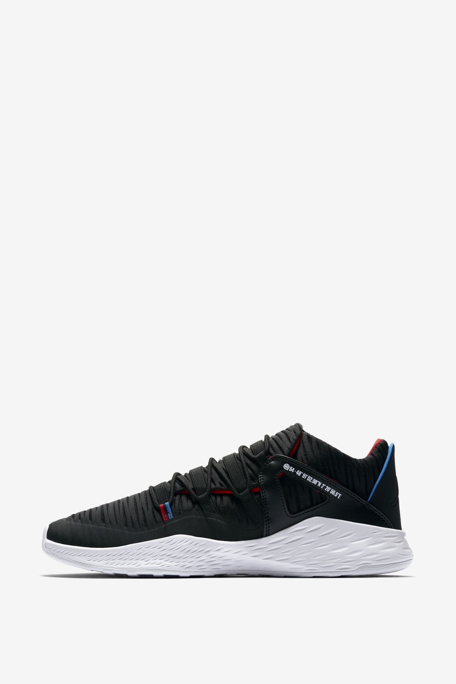 Jordan Formula 23 Low Quai 54 'Black & University Red