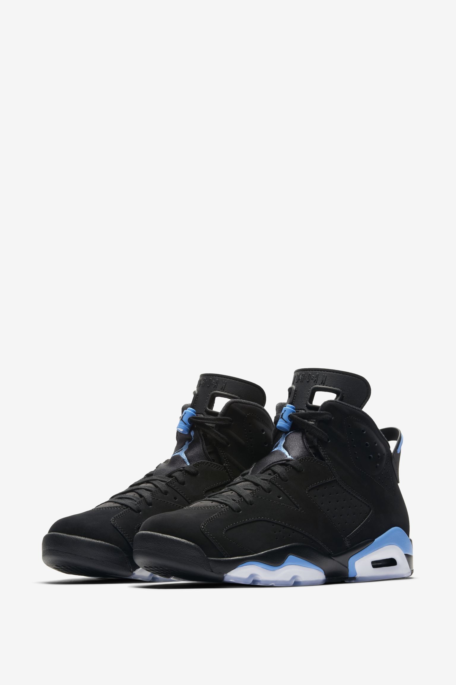 Air Jordan 6 'Black & University Blue' Release Date. Nike SNKRS