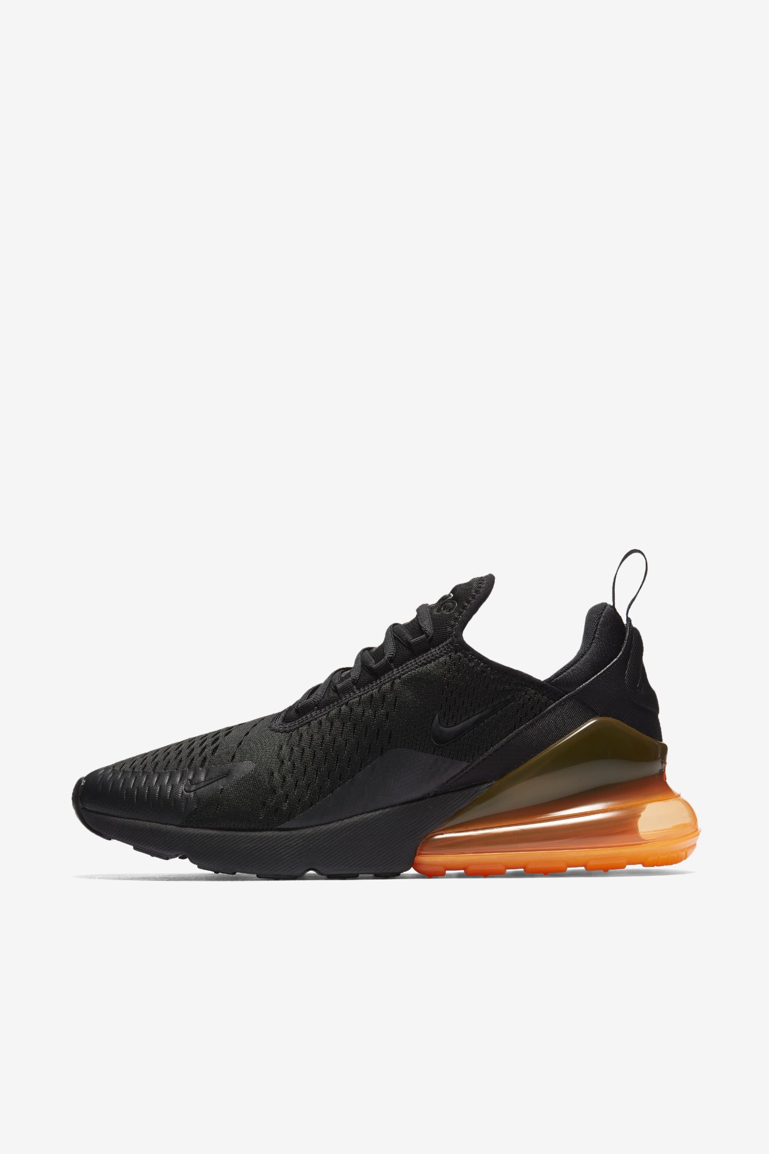Nike Air Force 270 ブラック/オレンジ Nike Air Max 270 'Black & Tonal Orange' Release Date. Nike SNKRS