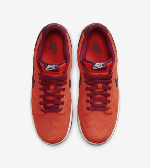 dunk low retro orange