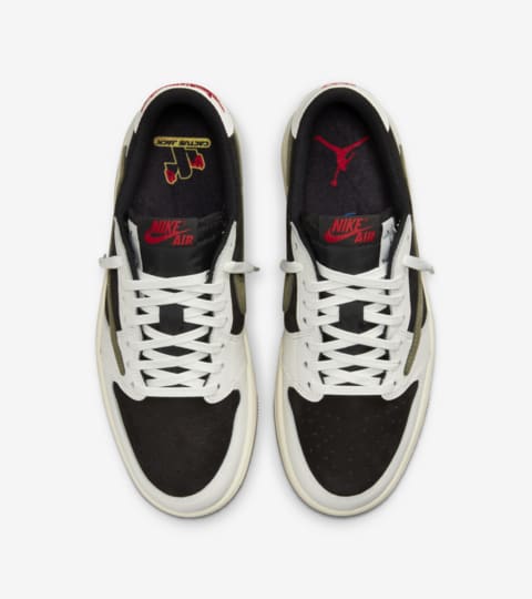 Jordan Travis Women's Air Jordan 1 Low x Travis Scott 'Medium Olive' (DZ4137-106 ...