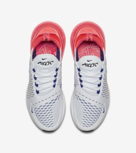 womens nike air max 270 red and black