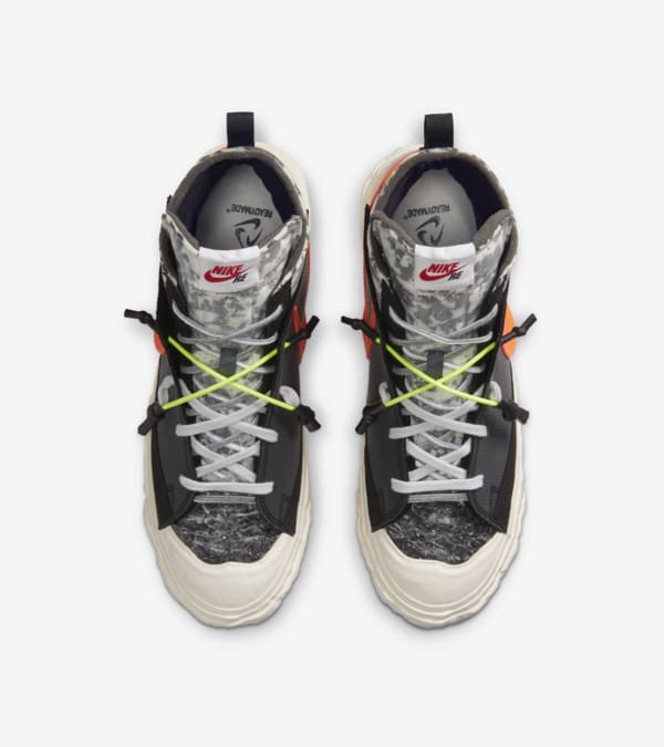 Blazer Mid x READYMADE Black Release Date. Nike SNKRS
