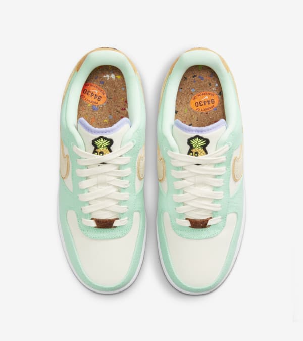 Women s Air Force 1 Pineapple Canvas Release Date. Nike SNKRS