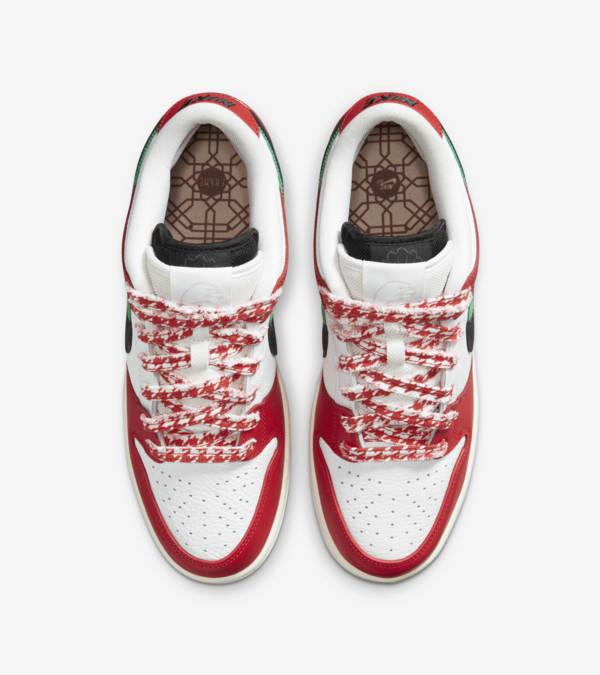 SB Dunk Low x FRAME Chile Red Release Date. Nike SNKRS