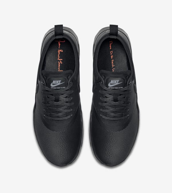 Women s Nike Air Max Thea Ultra Premium Triple Black Nike SNKRS