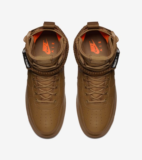 SF AF1 Desert Ochre Total Orange Release Date. Nike SNKRS