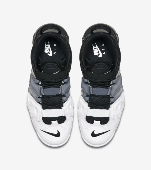 Nike Air More Uptempo 96 Black White Cool Grey Nike SNKRS
