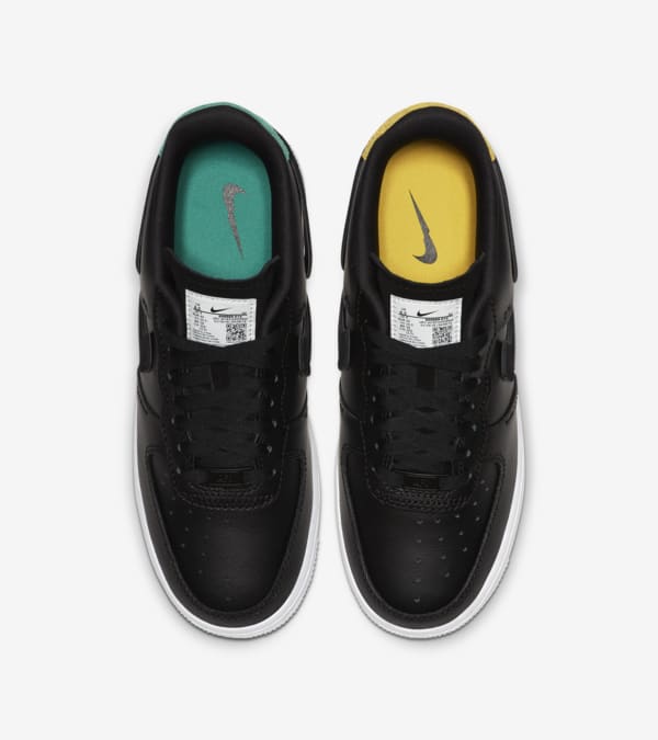 Air force 1 vandalized black discount