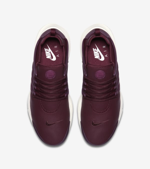 Women s Nike Air Presto Premium Night Maroon Nike SNKRS