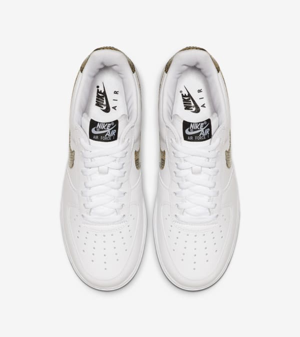 Air Force 1 Low Ivory Snake AO1635 100 release date. Nike SNKRS