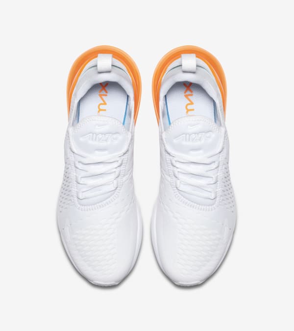 Nike Air Max 270 White Pack Total Orange Release Date. Nike SNKRS