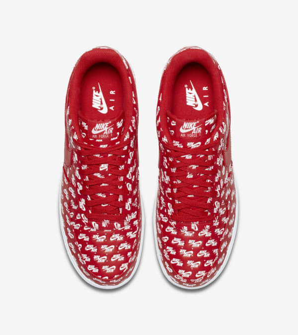 Nike Air Force 1 07 University Red White Release Date. Nike SNKRS