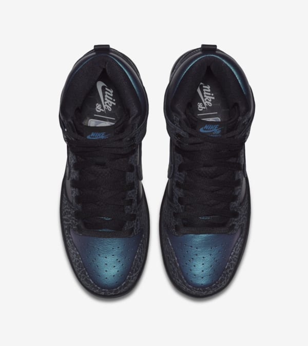 Black hornet jordan 1 top