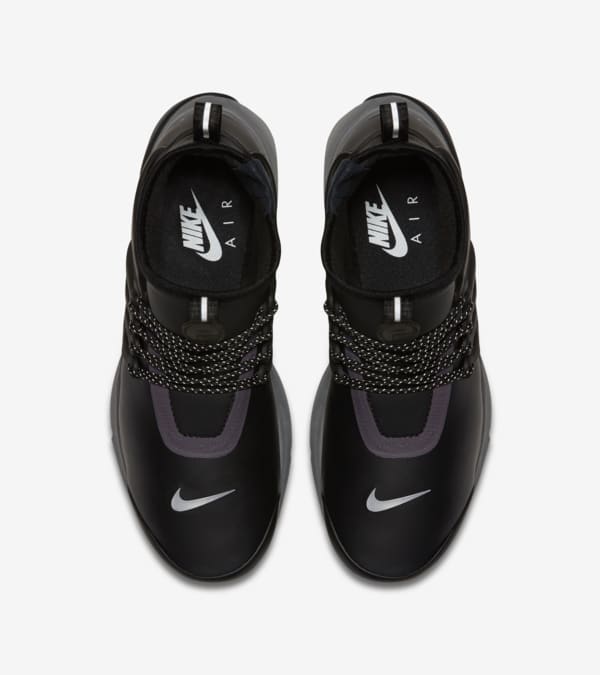 Women s Nike Air Presto Mid Utility SneakerBoot Black Reflect Silver Release Date. Nike SNKRS