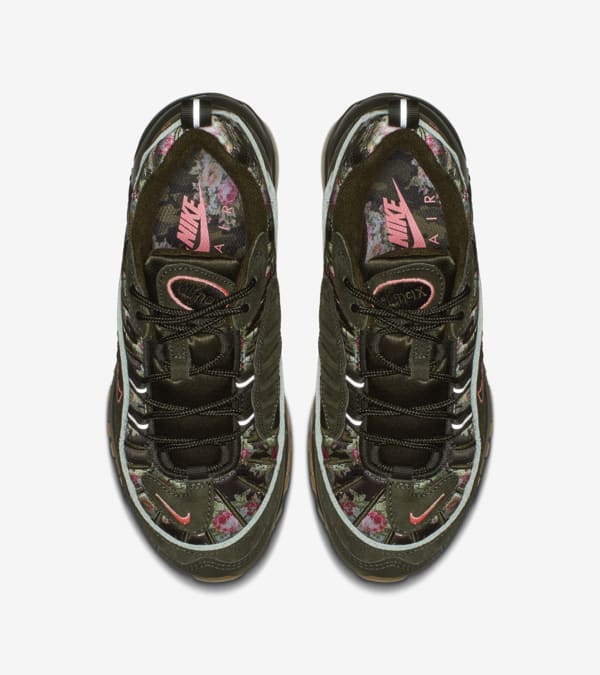 Women s Nike Air Max 98 Sequoia Sunset Pulse Release Date. Nike SNKRS
