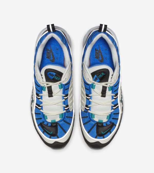 Air max 98 emerald blue hot sale