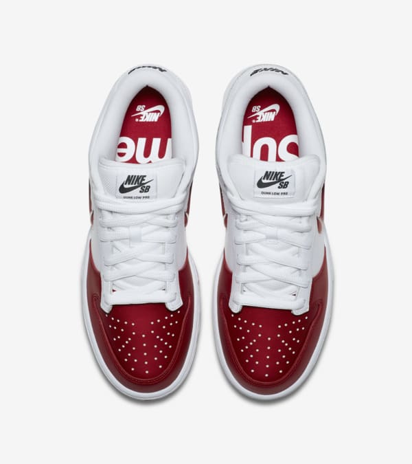 Supreme sb dunk low 2019 top