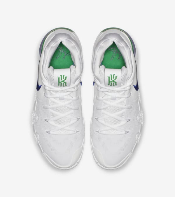 Kyrie 4 white green blue outlet