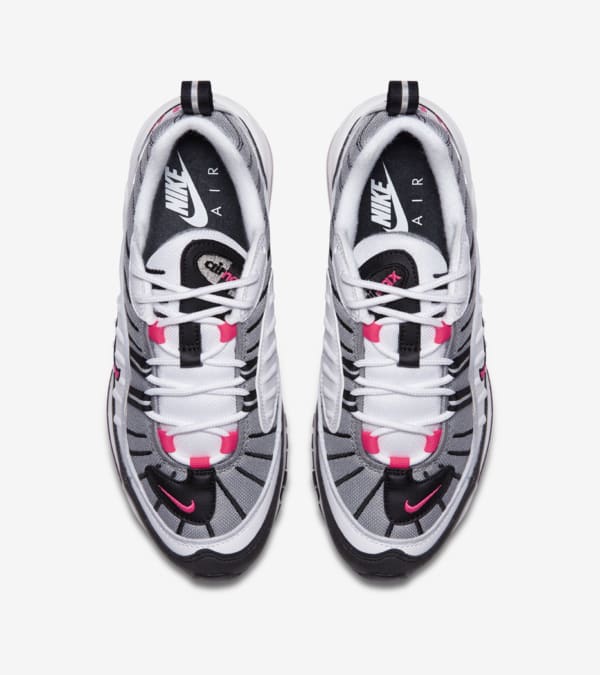 Nike Women s Air Max 98 White Solar Red Reflect Silver Release Date. Nike SNKRS