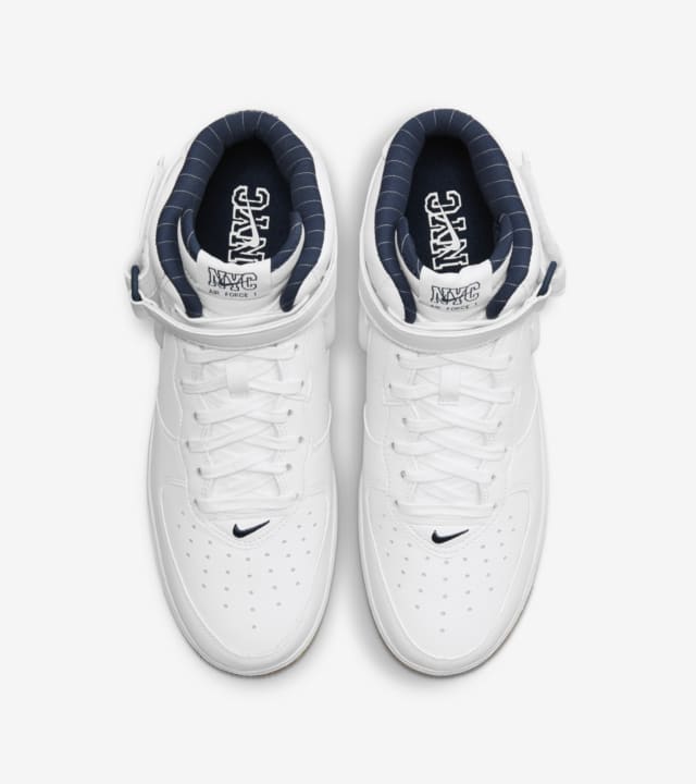 Air Force 1 Mid Jewel NYC Midnight Navy Release Date. Nike SNKRS