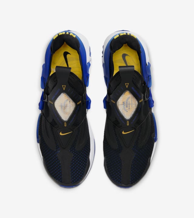 NIke Adapt Huarache Black Racer Blue Release Date. Nike SNKRS