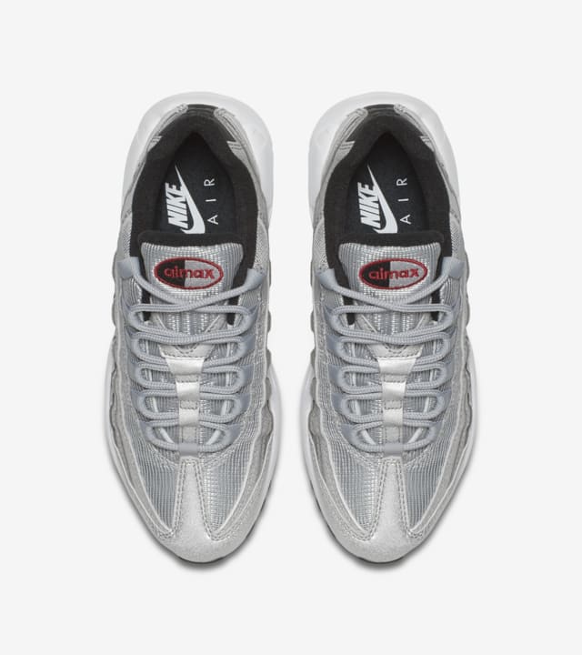 Women s Nike Air Max 95 Metallic Silver Nike SNKRS
