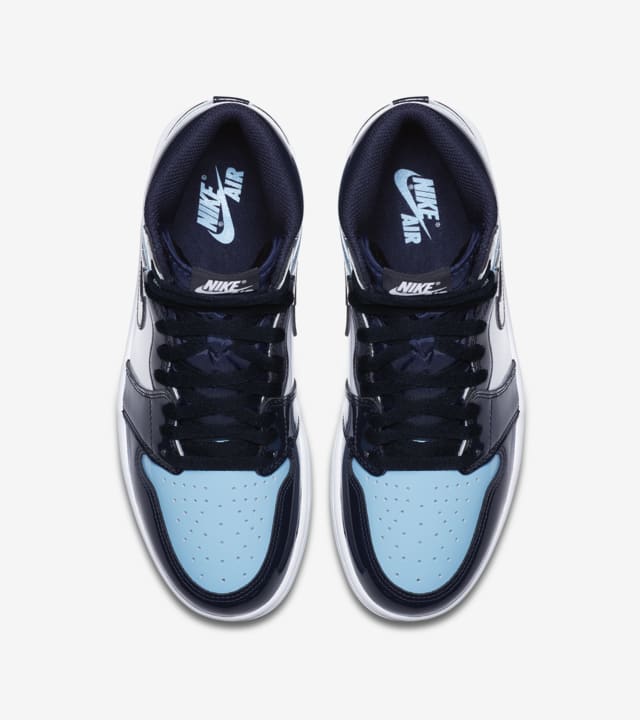 Women s Air Jordan 1 High Blue Chill Obsidian White Release Date. Nike SNKRS