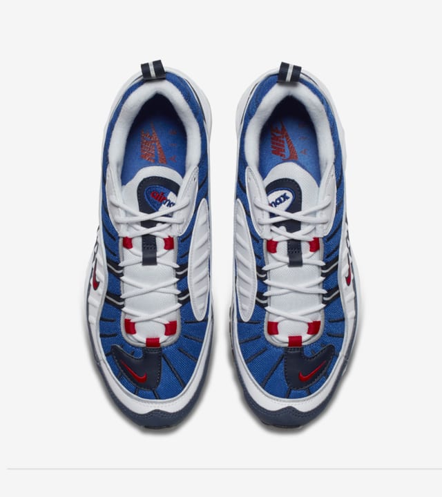 Nike Air Max 98 White University Red Royal Blue Release Date. Nike SNKRS