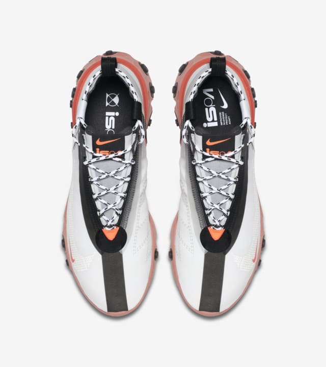 Nike React Mid iSPA Summit White Light Crimson Off White Release Date. Nike SNKRS SE