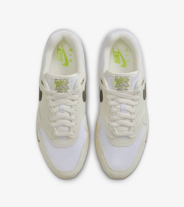 Air Max 1 'Sail and Volt' (DZ4494-100) Release Date. Nike SNKRS IE
