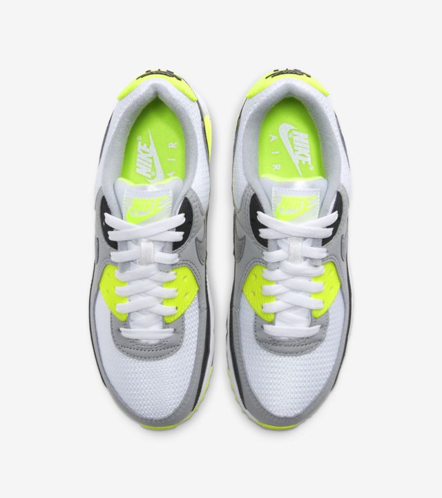 Women's Air Max 90 'Volt/Particle Grey' Release Date. Nike SNKRS PH