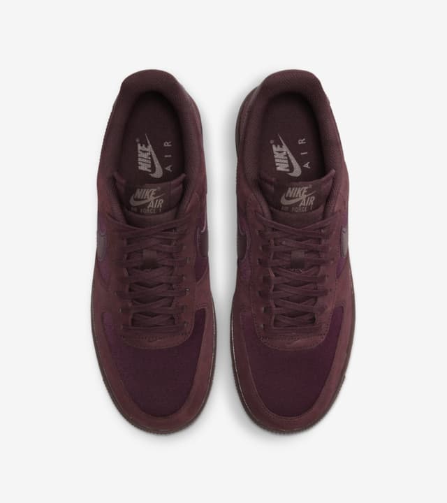burgundy air force 1 07