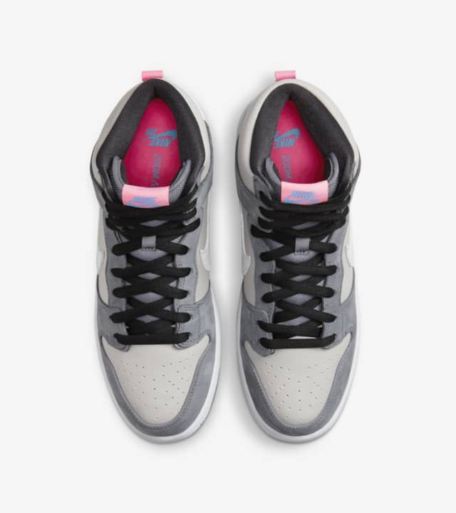 dunk high pro iso dark smoke grey