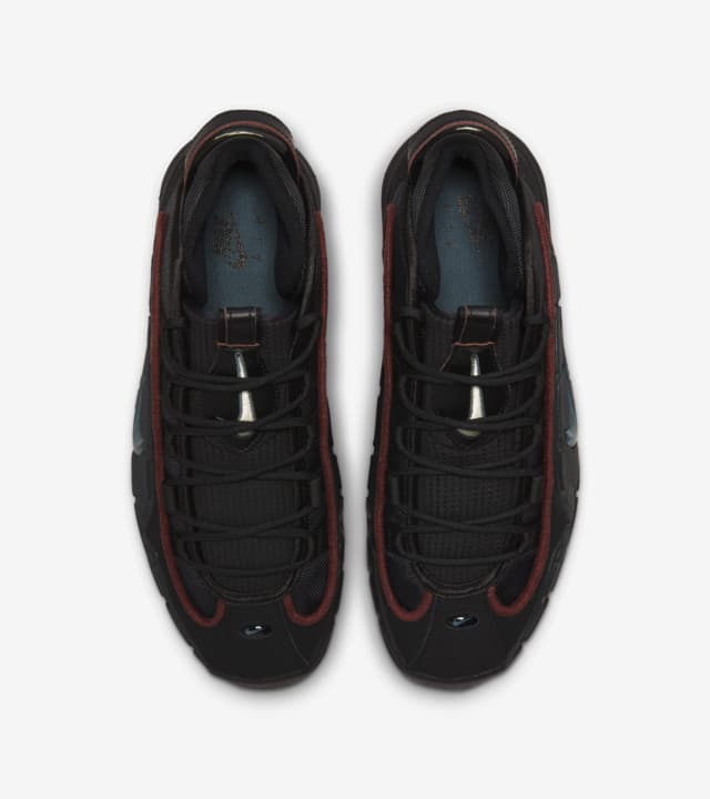 air max penny black and white