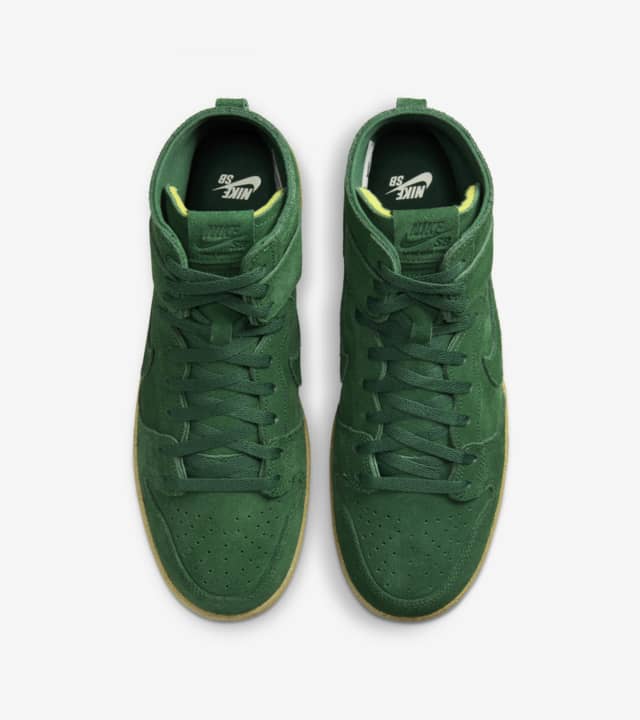 nike dunk high gorge green