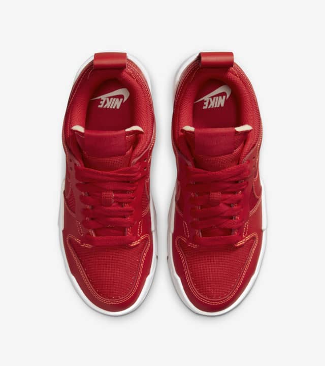 womens dunk low disrupt red